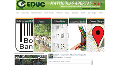 Desktop Screenshot of ceduc.com.br